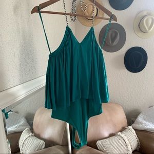 Free People Intimately Callie Halter Tank Bodysuit